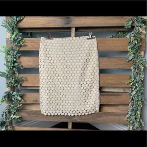 Charter Club crocheted skirt ~ Size 10